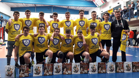 VOLLEY NOVARA UNDER 16 CAMPIONI TERRITORIALI 2018